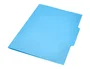 Liderpapel Subcarpeta de cartulina con pestaña central azul Folio