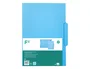 Liderpapel Subcarpeta de cartulina con pestaña central azul Folio