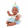 Berjuan Andrea Baby Mulata Unicornio Azul 38 cm
