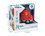 KioKids Camión de Bomberos de Juguete con Luz y Sonido Rojo para Bebés +12 Meses