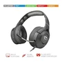 AURICULARES TRUST GAMING GXT 420 RATH MULTIPLATFORM - DIADEMA AJUSTABLE - MICRÓFONO RETRACTIL - DRIVERS 50MM - COMP PC/PS4/XBOX ONE/SWITCH/MOVIL