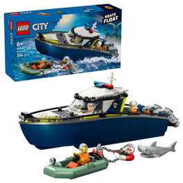 LEGO City Persecución en Barco de Policía 60456