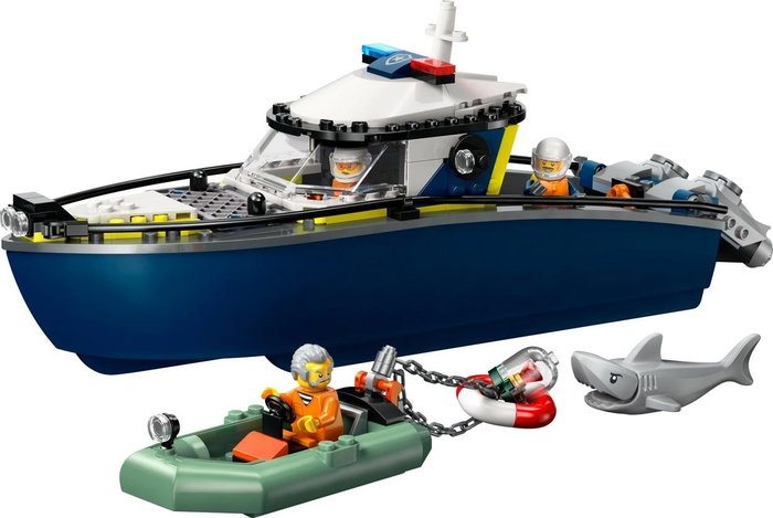 LEGO City Persecución en Barco de Policía 60456