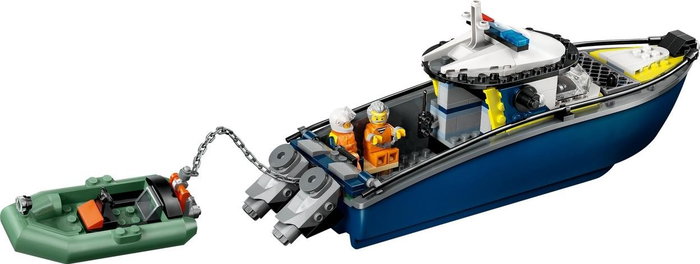 LEGO City Persecución en Barco de Policía 60456