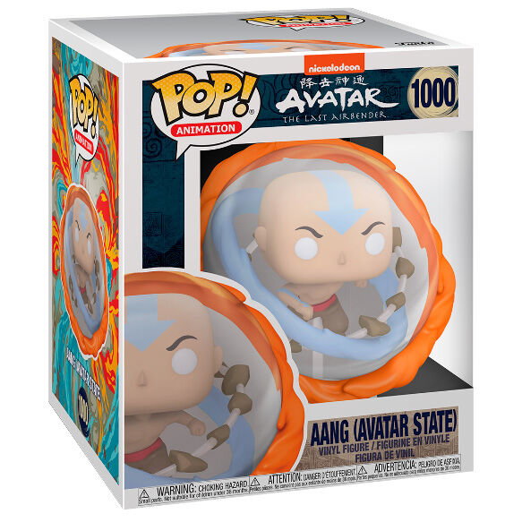 Funko POP! Avatar: la leyenda de Aang Aang All Elements Oversized 15 cm