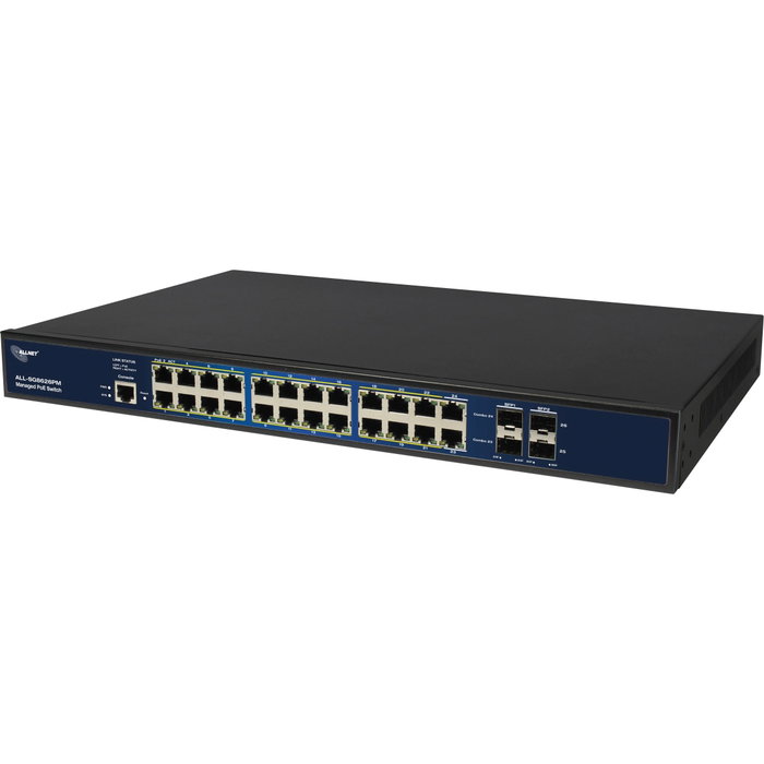 ALLNET ALL-SG8626PM 24+4P PoE+ M Switch de red de 24+4 puertos con PoE+ M ALLNET ALL-SG8626PM 24+4P PoE+ M Switch de red de 24+4 puertos con PoE+ M