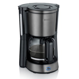 Severin KA 9340 Dark Inox con Jarra de Vidrio