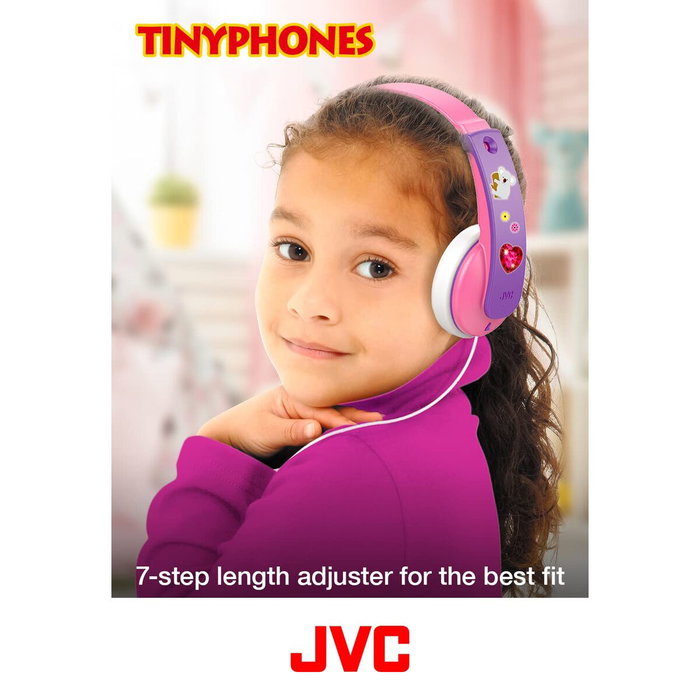 JVC HA-KD7 Auriculares Infantiles con Jack 3.5mm Rosa JVC HA-KD7 Auriculares Infantiles con Jack 3.5mm Rosa