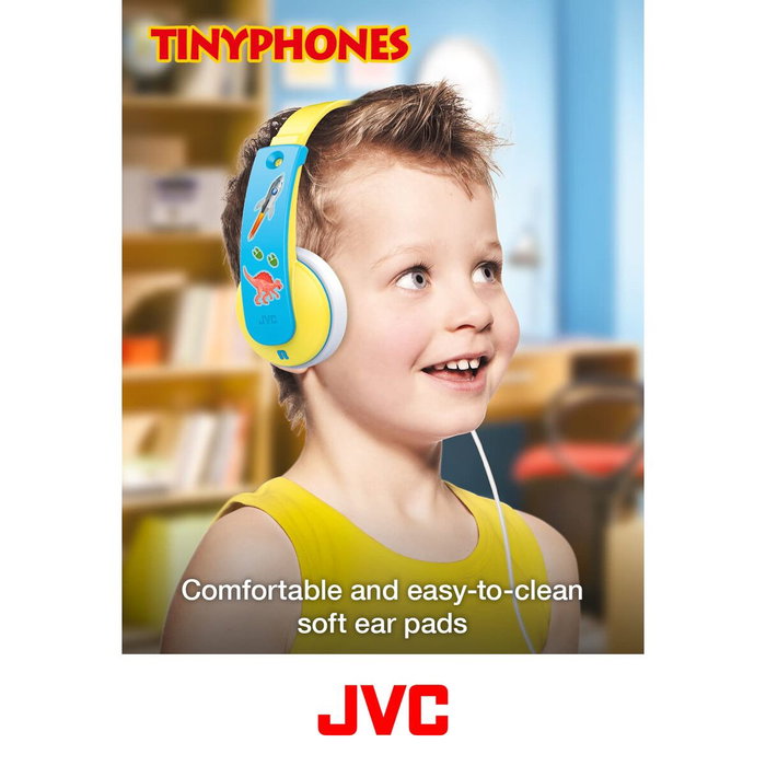 JVC HA-KD7 Auriculares Infantiles con Jack 3.5mm Rosa JVC HA-KD7 Auriculares Infantiles con Jack 3.5mm Rosa