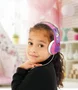 JVC HA-KD7 Auriculares Diadema Alámbricos Infantiles Color Rosa/Púrpura, Conector 3.5 mm, Para Música