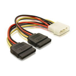 DeLOCK Adaptador de Alimentación SATA 2x HDD 84733080