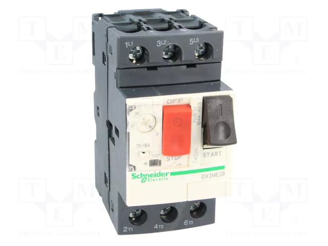 SCHNEIDER ELECTRIC GV2ME20 Interruptor motorizado 7,5kW 230÷690VAC SCHNEIDER ELECTRIC GV2ME20 Interruptor motorizado 7,5kW 230÷690VAC