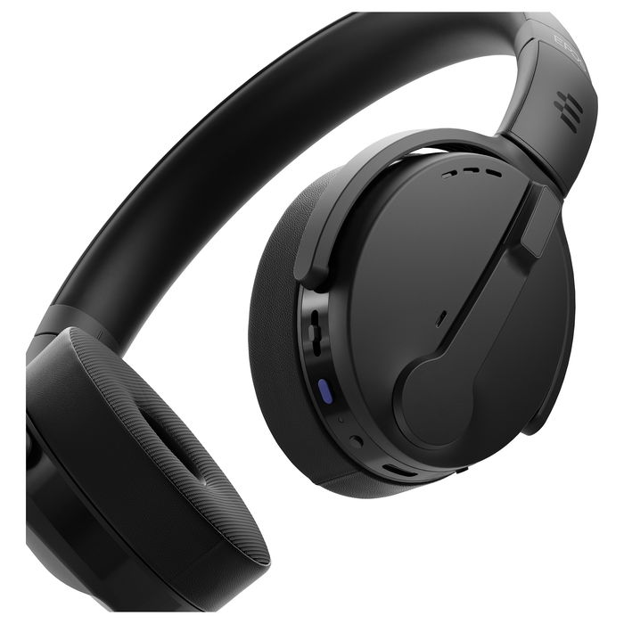 EPOS Adapt 560 II Auriculares Bluetooth 5.0 Inalámbricos Diadema Negros - Supraaural con Cancelación de Ruido, USB-C y Receptor, Compatibles con Teams y Zoom, 24h de Batería