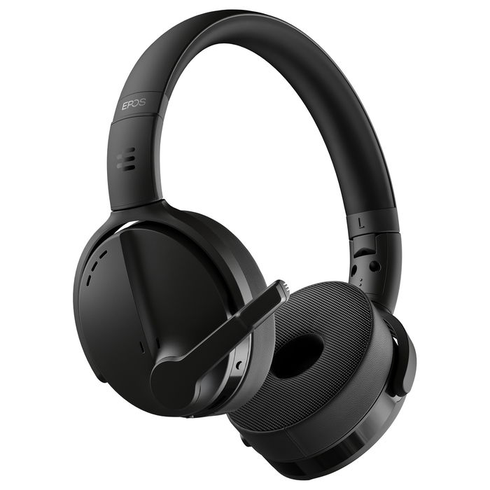 EPOS Adapt 560 II Auriculares Bluetooth 5.0 Inalámbricos Diadema Negros - Supraaural con Cancelación de Ruido, USB-C y Receptor, Compatibles con Teams y Zoom, 24h de Batería