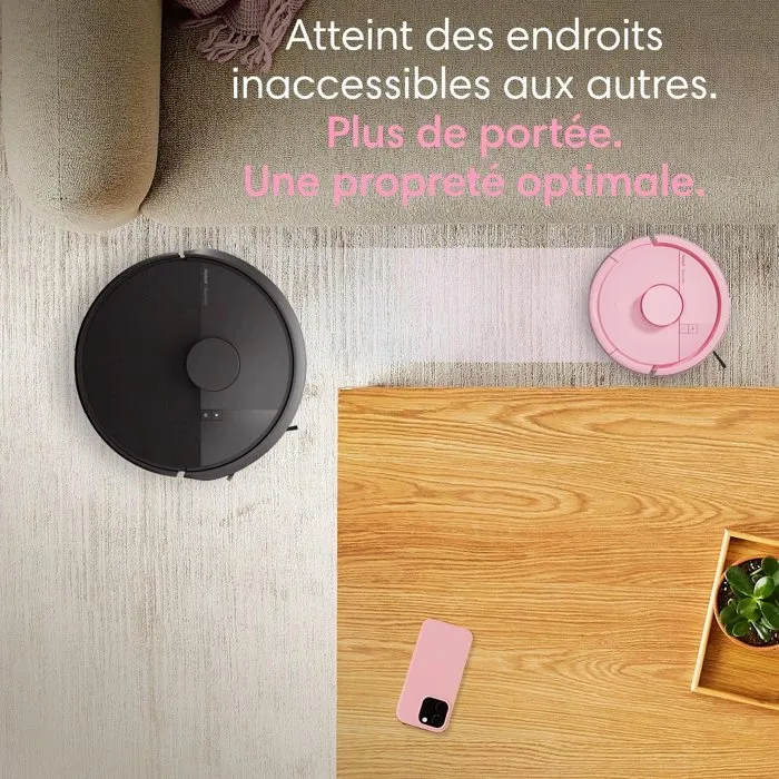 iRobot Roomba Mini AE Rosa, Robot aspirador y lavador 7000 Pa