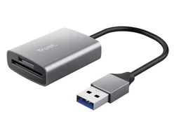Trust Dalyx Lector de Tarjetas USB 3.2 Gen 1 Aluminio