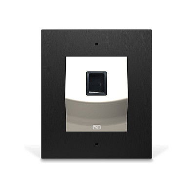 2N Access Unit 2.0 916031 - Lector de Huellas Dactilares Óptico IP54, Negro/Níquel, 12V DC, para -20 a 55 °C