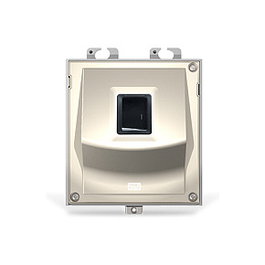 2N Access Unit 2.0 916031 - Lector de Huellas Dactilares Óptico IP54, Negro/Níquel, 12V DC, para -20 a 55 °C