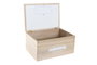 DKD Home Decor Caja MDF 30x20x15 Natural