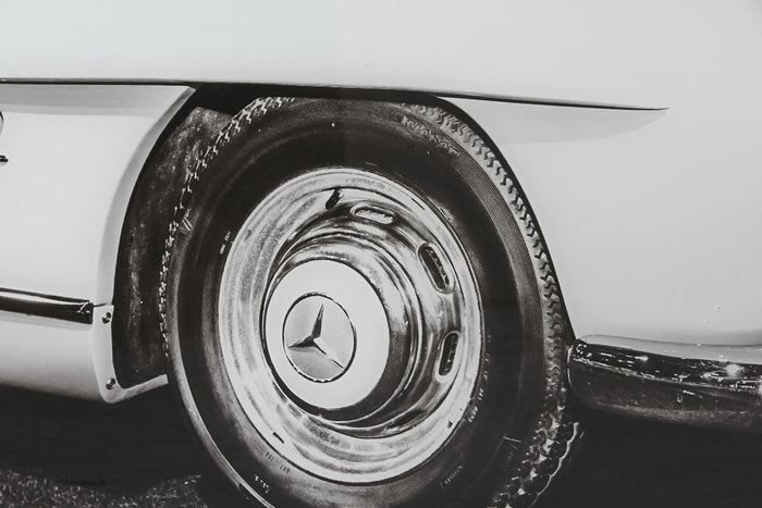 DKD Home Decor Cuadro Loft 0.4 x 80 x 120 cm Cristal Templado Blanco Negro