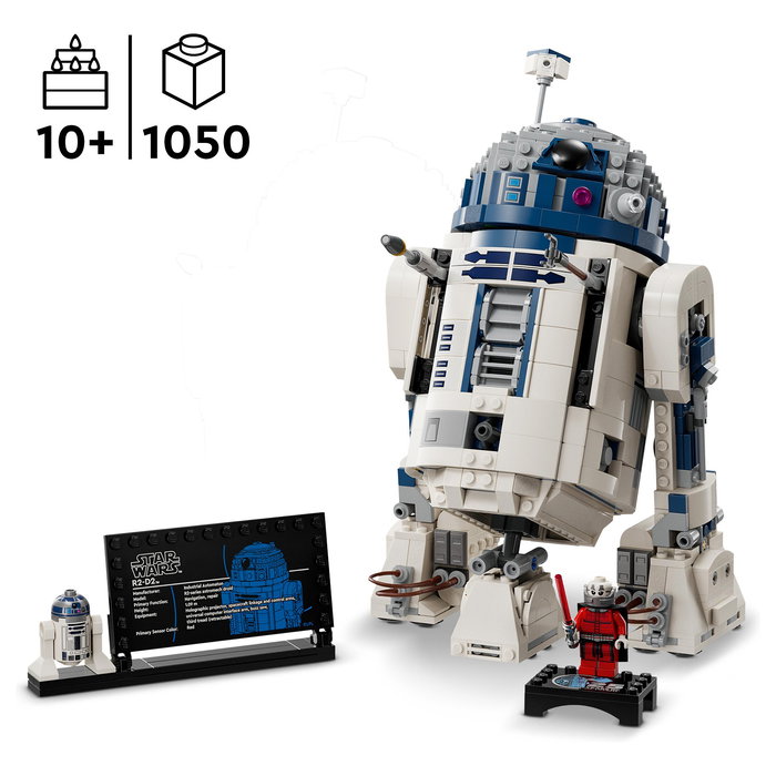 LEGO Star Wars R2-D2 - Juego de construcción (75308) de 1050 piezas, Edad 10+