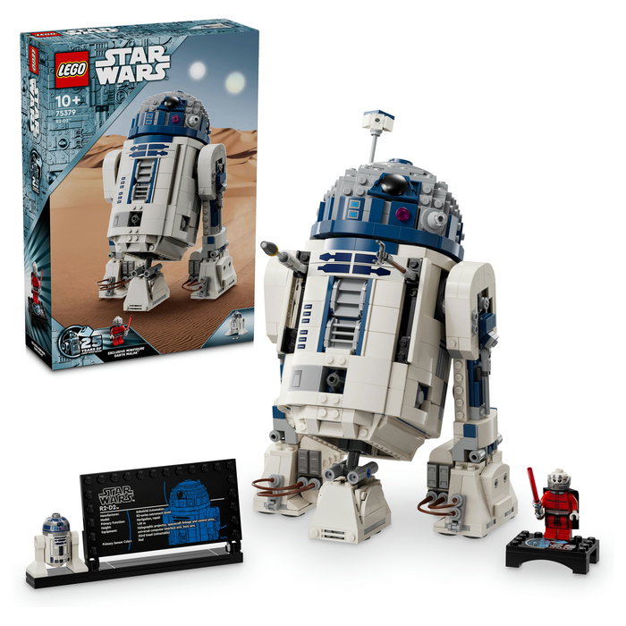 LEGO Star Wars R2-D2 - Juego de construcción (75308) de 1050 piezas, Edad 10+