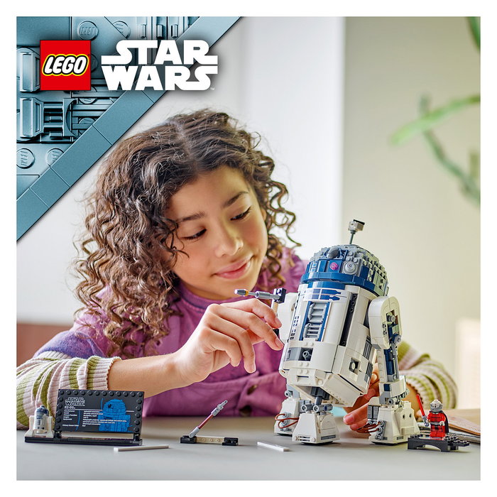 LEGO Star Wars R2-D2 - Juego de construcción (75308) de 1050 piezas, Edad 10+
