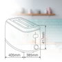 Väline Tostadora Sindae XL 1300W Verde mint