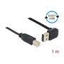 DeLOCK Cable EASY-USB 2.0 USB-A angular a USB-B de 1 m
