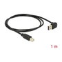 DeLOCK Cable EASY-USB 2.0 USB-A angular a USB-B de 1 m