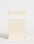 Hanah Home Soporte de Libros de Metal Crema 18x19x15.5 cm