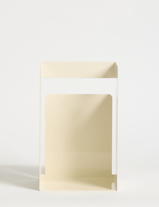 Hanah Home Soporte de Libros de Metal Crema 18x19x15.5 cm Hanah Home Soporte de Libros de Metal Crema 18x19x15.5 cm