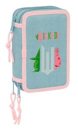 Safta Plumier Triple Wicked 12,5x19,5x5,5cm con 37 piezas