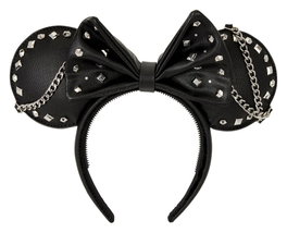 Loungefly Minnie Mouse Diadema Studs & Chains