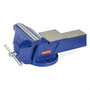 Workpro Tornillo de Banco Base Fija 150 mm