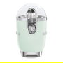 Smeg CJF11PGEU Exprimidor de Cítricos, Verde Pastel, 1 Velocidad, Función Antigoteo, Potencia 70 W, Exprimidor Manual de Acero Inoxidable y Plástico