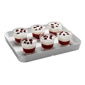 Vollrath Pujadas Fuente rectangular de melamina para vajilla, 30.5x22 cm Vollrath Pujadas Fuente rectangular de melamina para vajilla, 30.5x22 cm