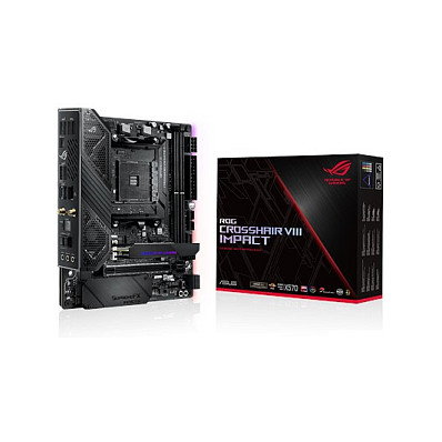 ASUS ROG Crosshair VIII Impact X570 ITX Placa Base AM4 Mini DTX DDR4 para AMD Ryzen