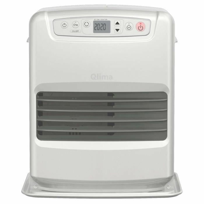 Qlima Estufa de aceite electrónica SRE 3231C2 3,1 kW, gris plata