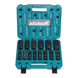 Makita Juego de llaves de impacto de 14 piezas 1/2 pulg. Impact Black