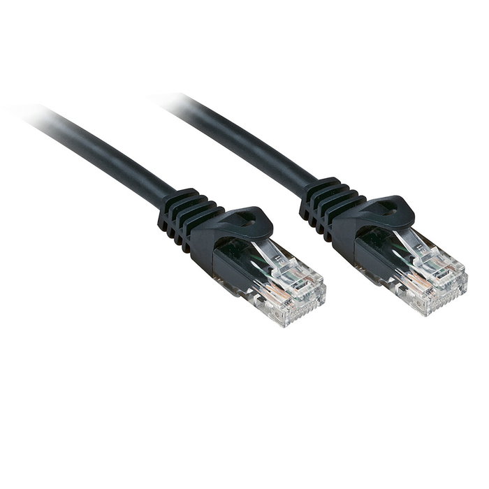 Lindy Cable de Red Cat.6 U/UTP 3m Negro Lindy Cable de Red Cat.6 U/UTP 3m Negro
