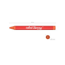 ArtBerry Estuche de Ceras de 24 Colores