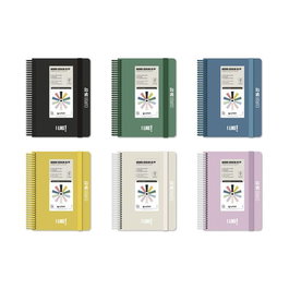 Agenda Escolar (2026-27) Grafoplas Like Tapa Pp A5/A6 Surtido Expositor De 12