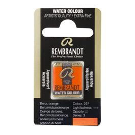 Rembrandt Acuarela Pastilla Anaranjado Benzimidazol 297