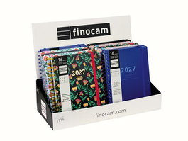 Agenda Anual (2026-27) Finocam 16 Meses Vitae+Tempus Surtido Expositor De 12