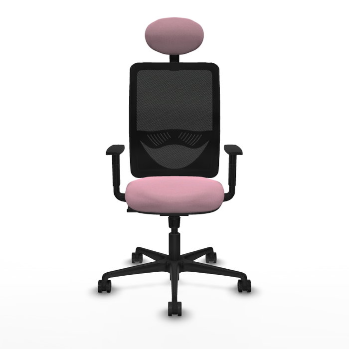 PIQUERAS Y CRESPO Silla de oficina Zulema Rosa con mecanismo Sincro PIQUERAS Y CRESPO Silla de oficina Zulema Rosa con mecanismo Sincro
