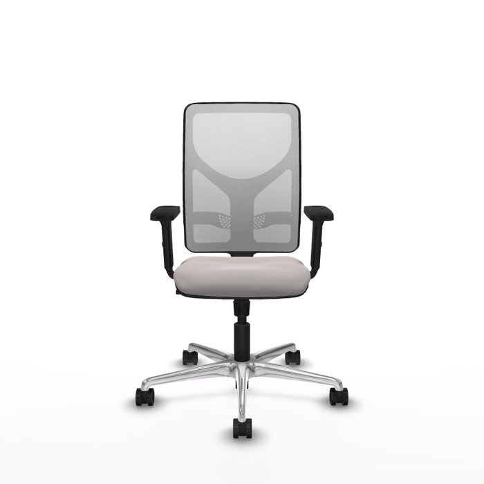 PIQUERAS Y CRESPO Silla de oficina Motilla con mecanismo Sincro y tapizado en Similpiel Blanco PIQUERAS Y CRESPO Silla de oficina Motilla con mecanismo Sincro y tapizado en Similpiel Blanco