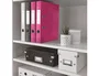 Leitz Archivador de palanca WOW cartón forrado Din A4 50 mm fucsia
