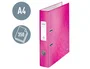 Leitz Archivador de palanca WOW cartón forrado Din A4 50 mm fucsia