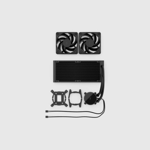Fractal Design Radius 240 Black Sistema de refrigeración líquida todo en uno